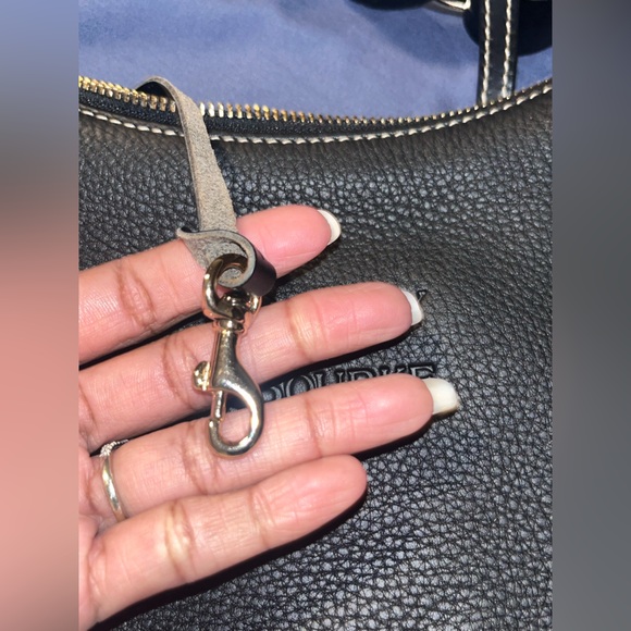 NWOT Dooney & Bourke Medium Black Leather Hobo Purse - Picture 8 of 14